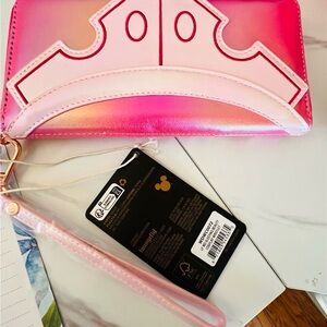 Loungefly Pink Disney Cosplay Wristlet